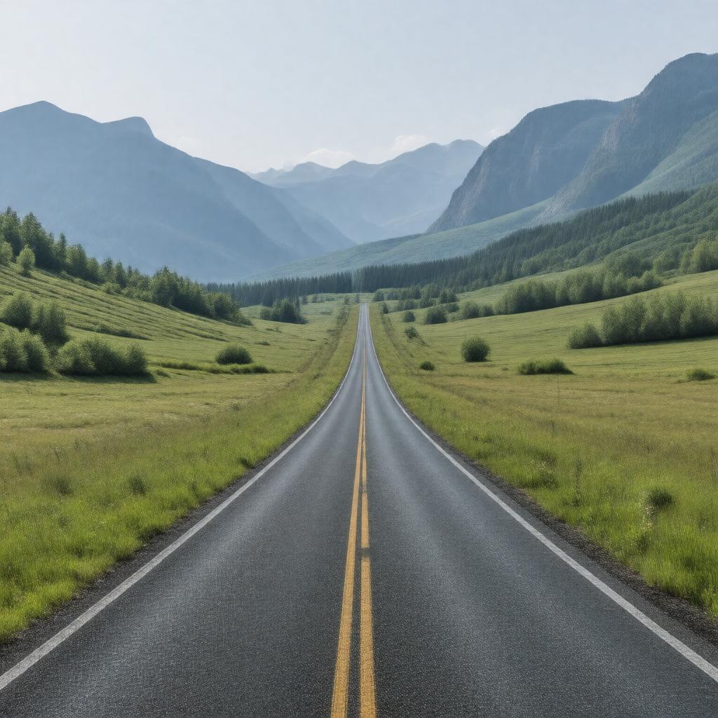 AI-created image of Route 90