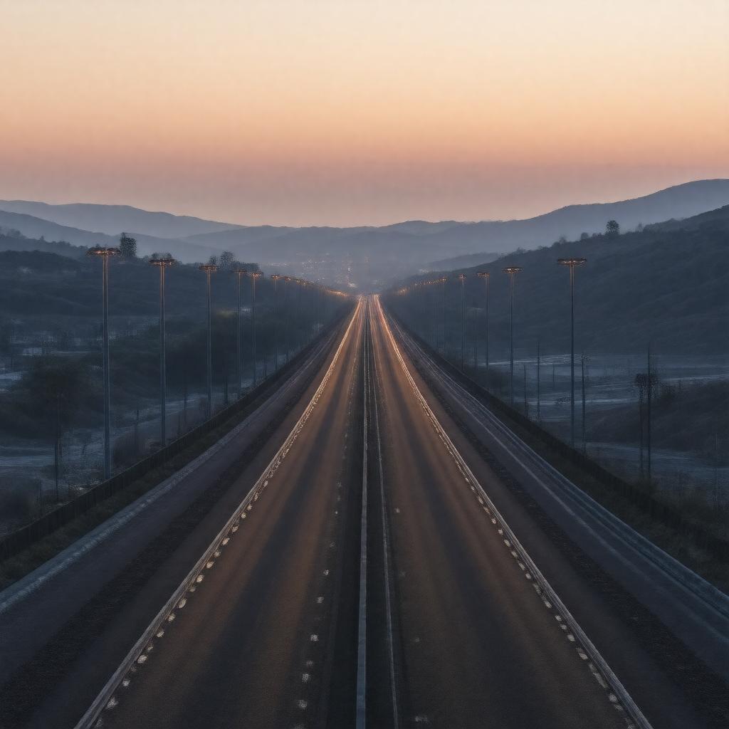 AI-created image of Route 91