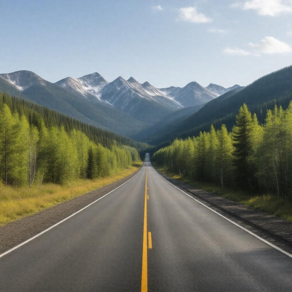 AI-created image of Route 93