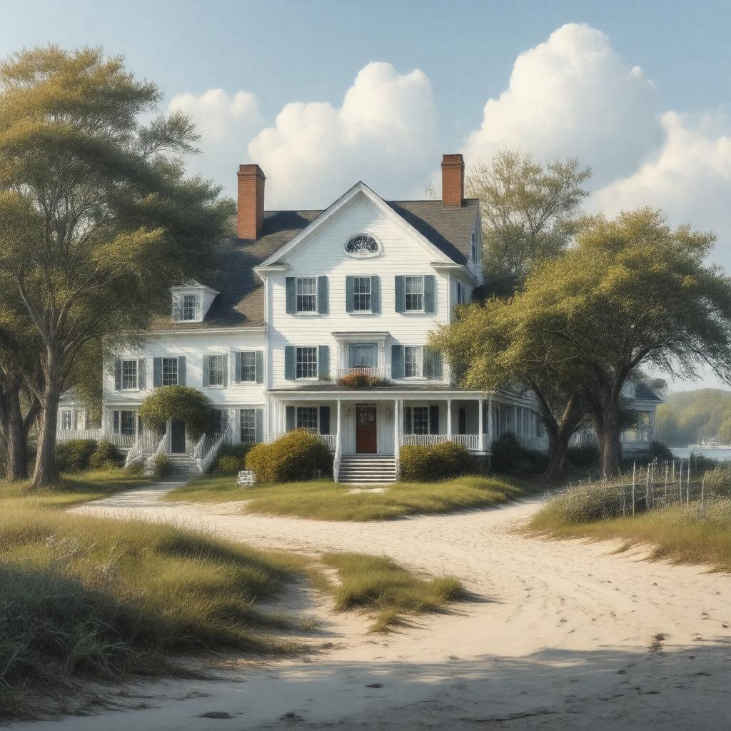 AI-created image of Rowayton