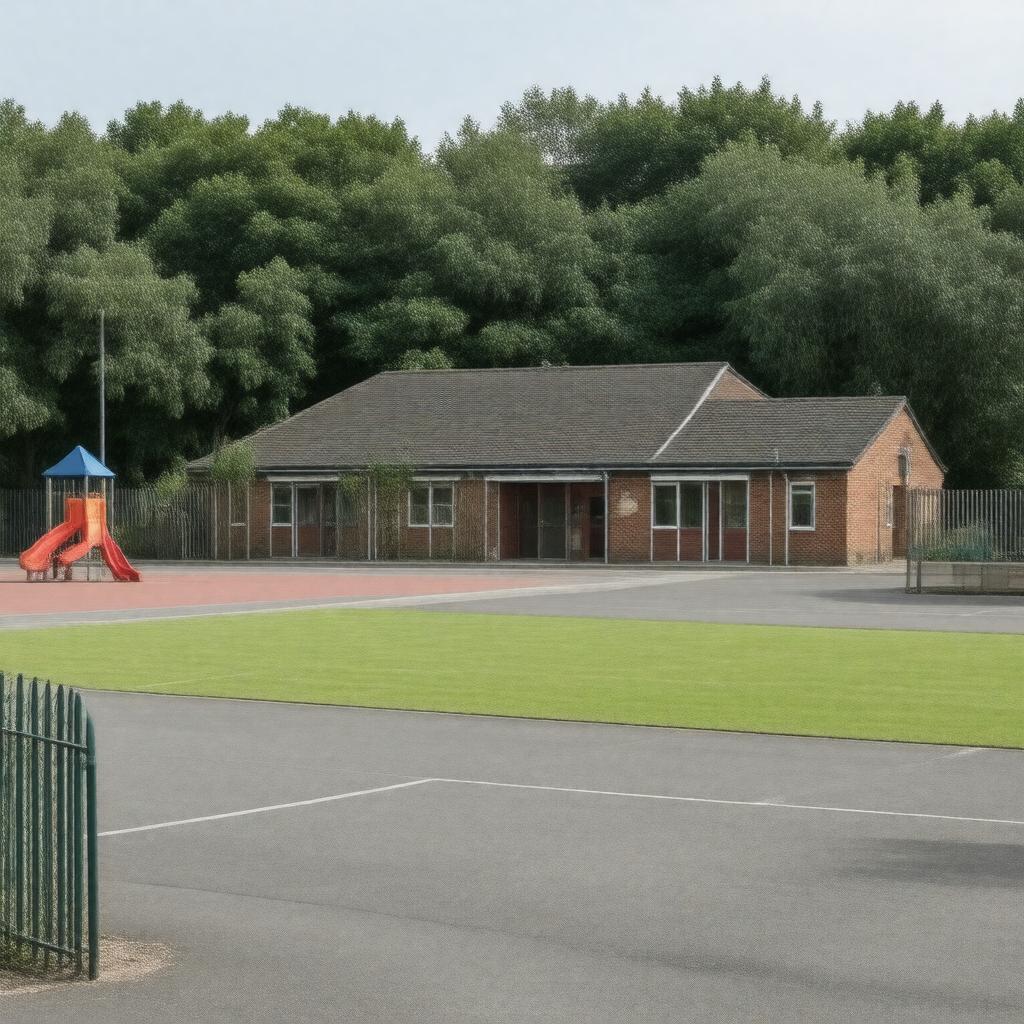 Click to view larger image AI-created image of Rowdown Primary School