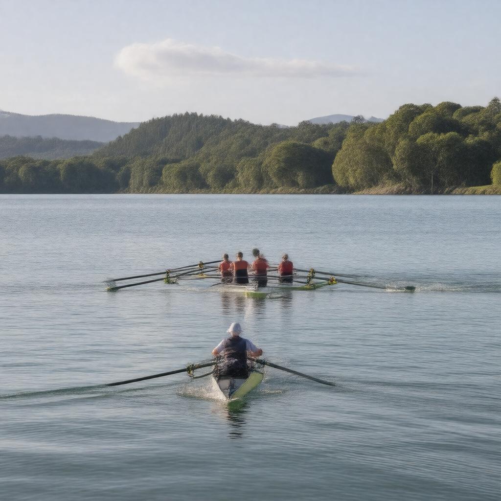 AI-created image of Rowing New Zealand