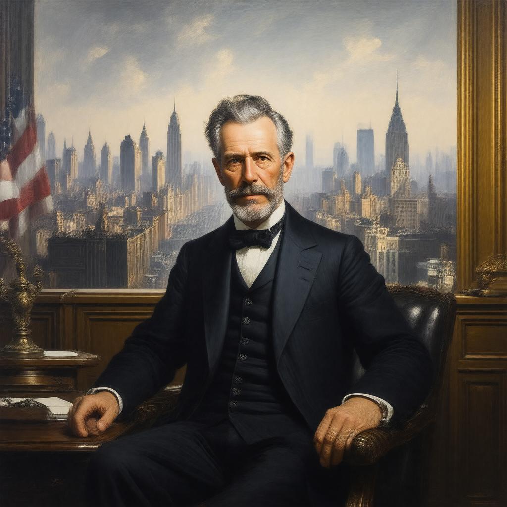 AI-created image of Rowland Hussey Macy