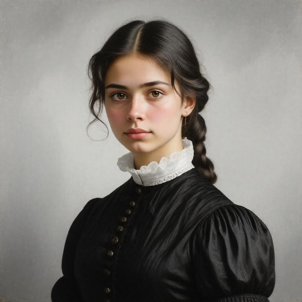 Click to view larger image AI-created image of Roxana Foote Beecher