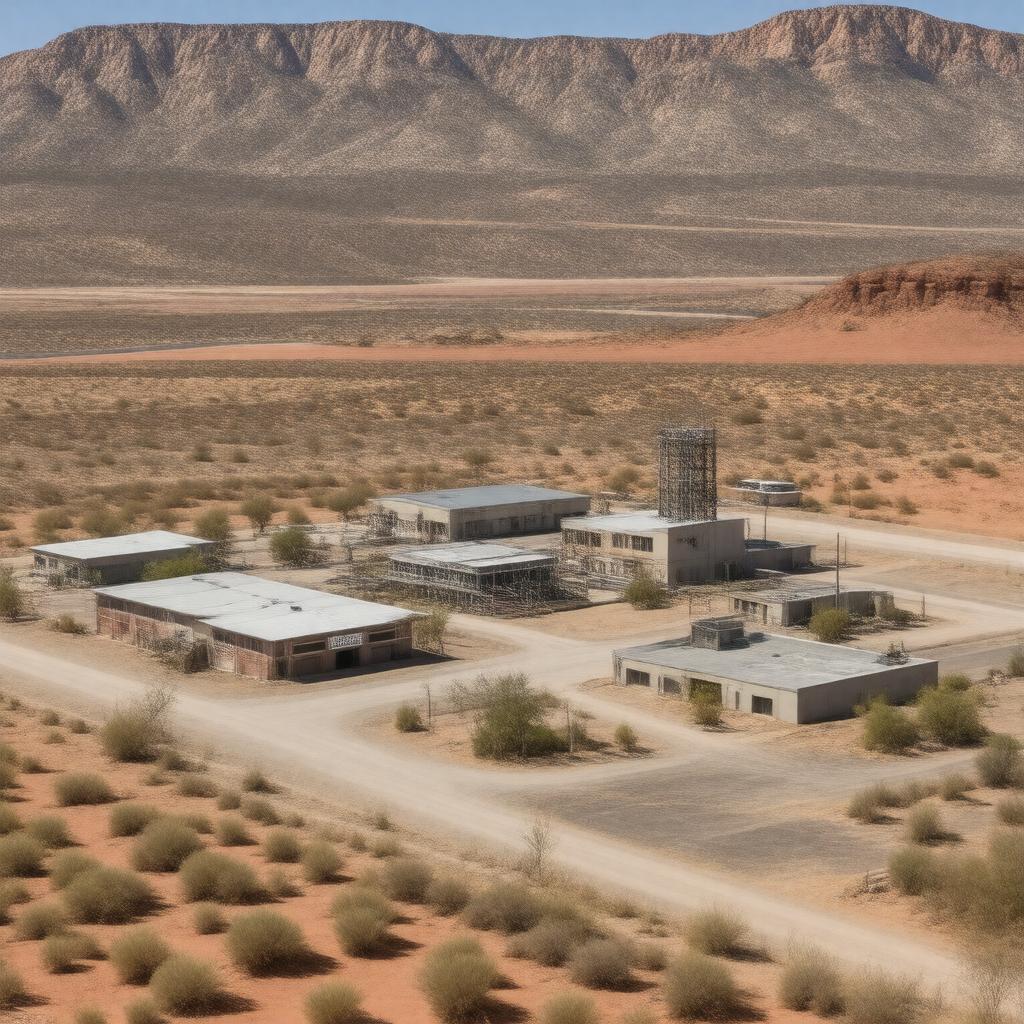 AI-created image of Roxby Downs