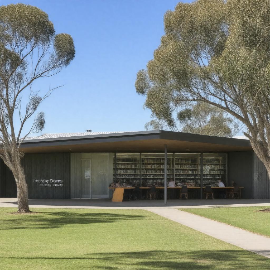 Click to view larger image AI-created image of Roxby Downs Community Library