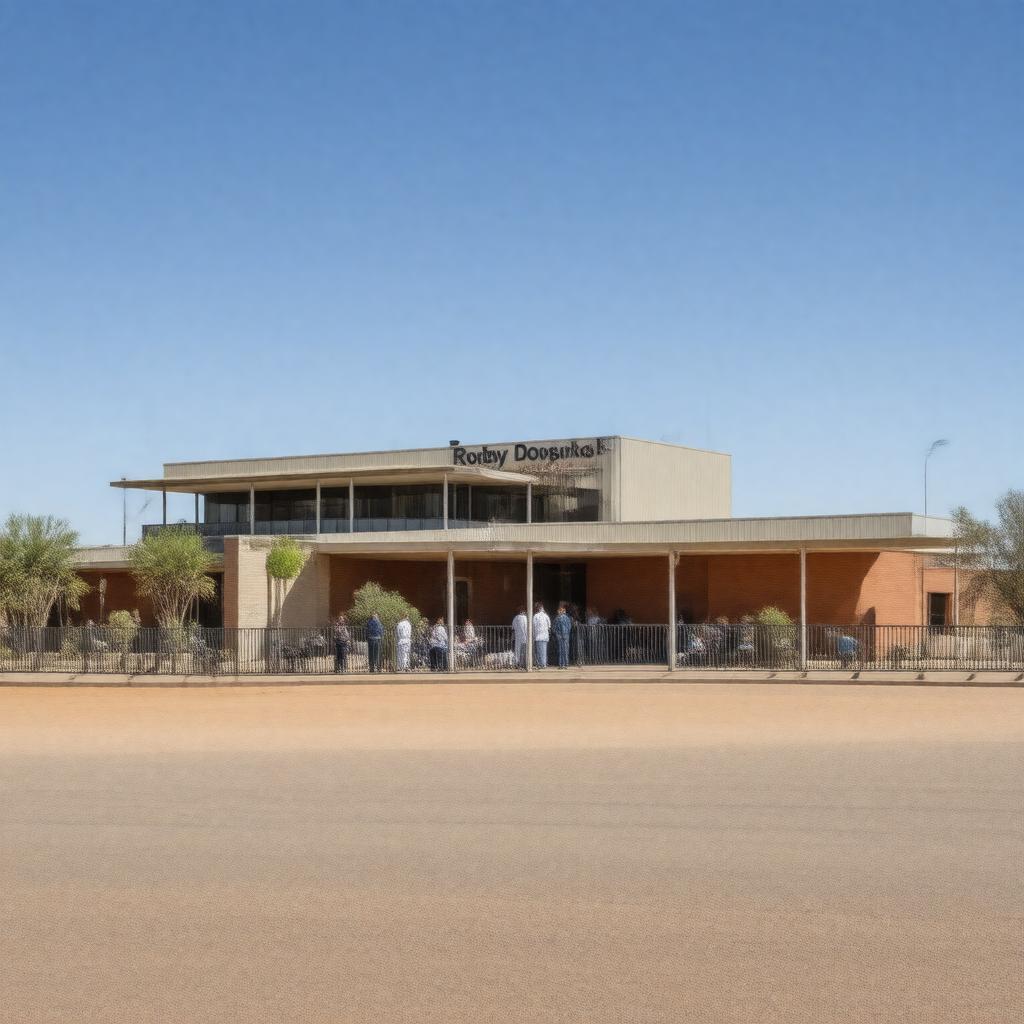 AI-created image of Roxby Downs Hospital