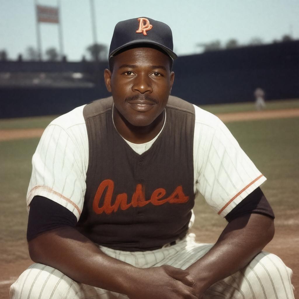 AI-created image of Roy Campanella