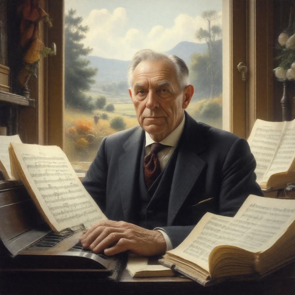 AI-created image of Roy Harris