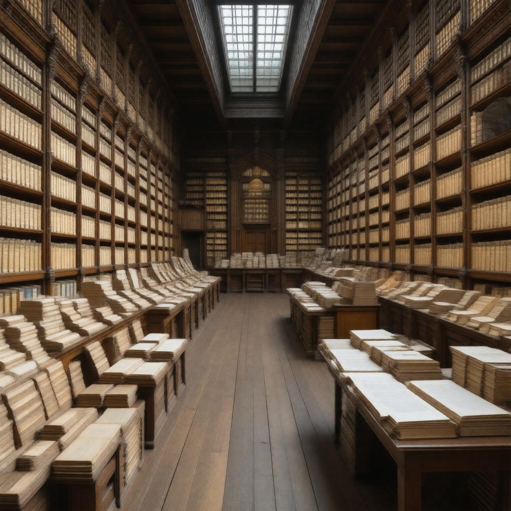 AI-created image of Royal Academy Archive