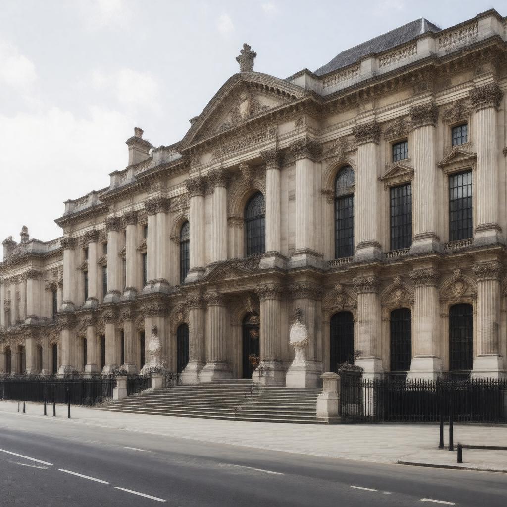 AI-created image of Royal Academy Schools