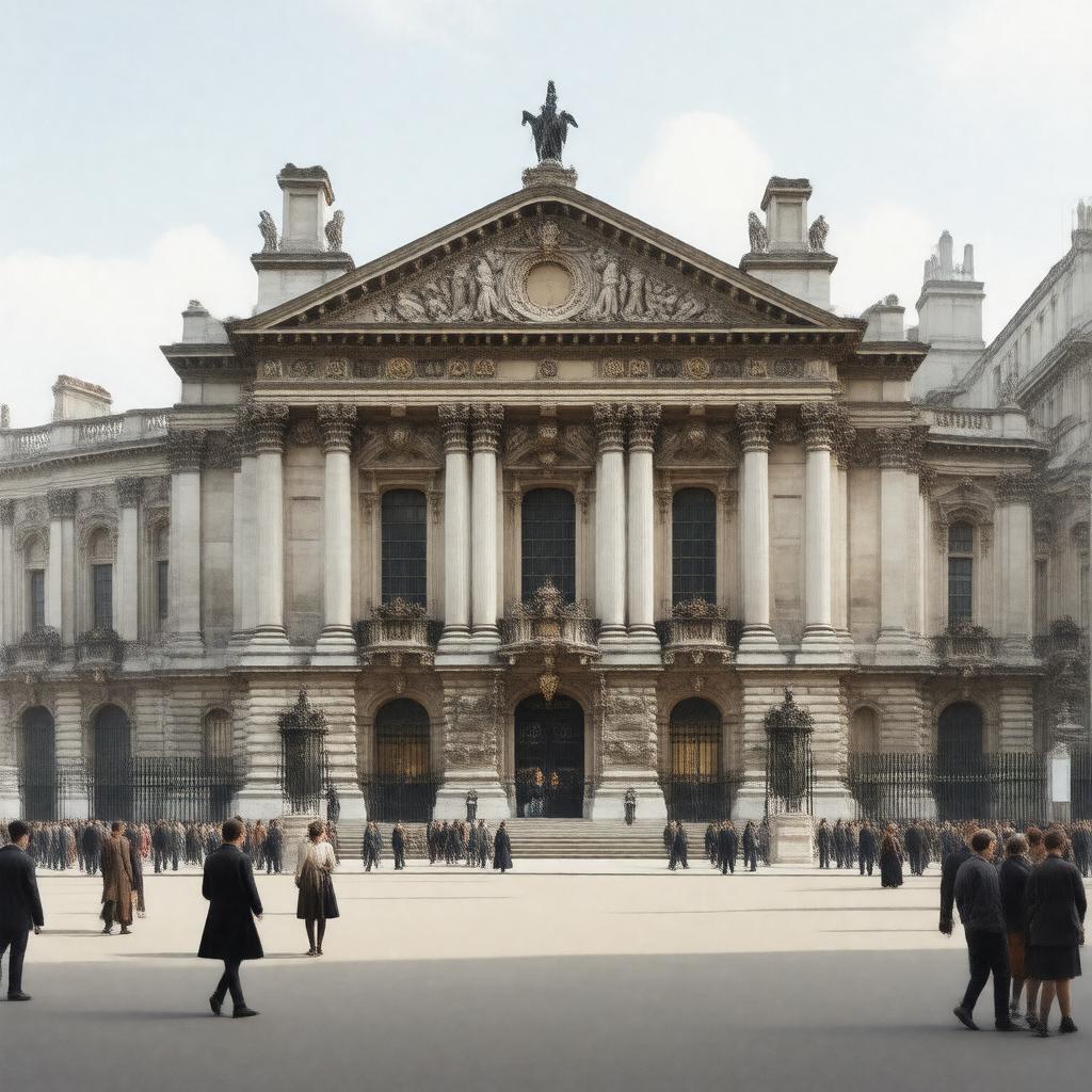 AI-created image of Royal Academy of Arts (1856)