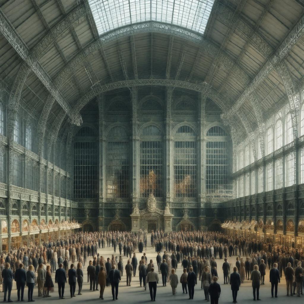 AI-created image of Royal Agricultural Hall