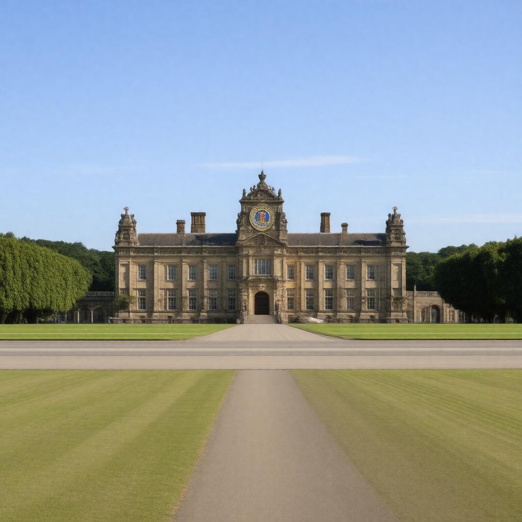 AI-created image of Royal Air Force College Cranwell