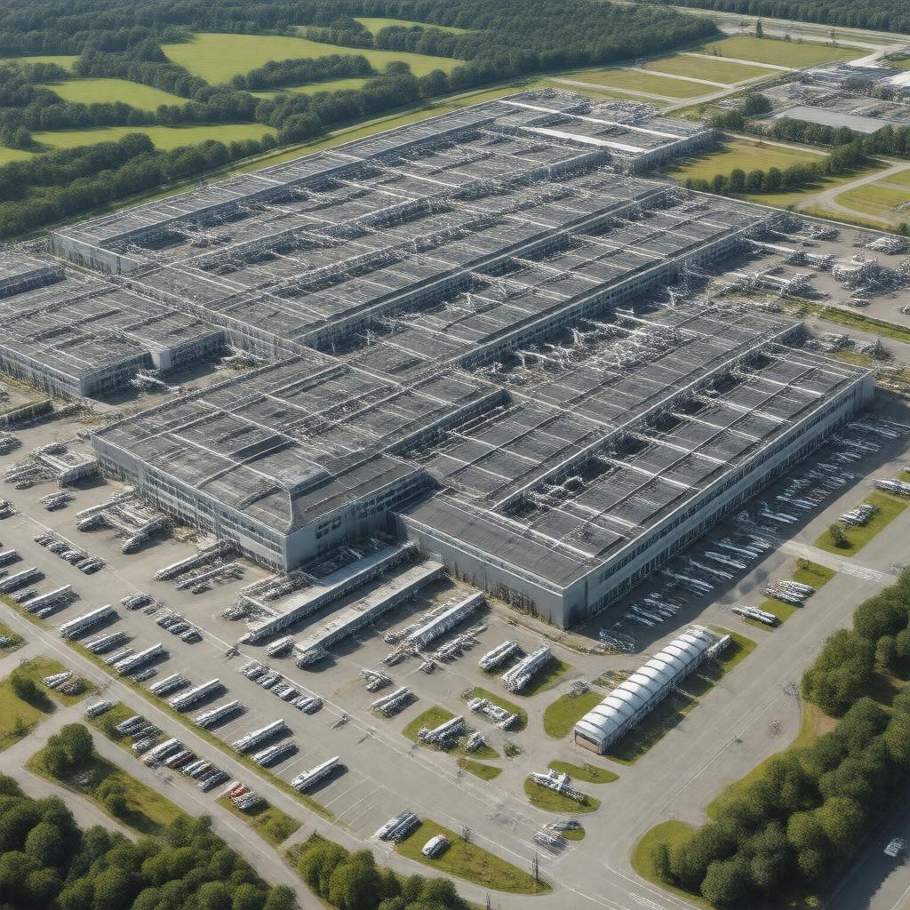 AI-created image of Royal Aircraft Establishment