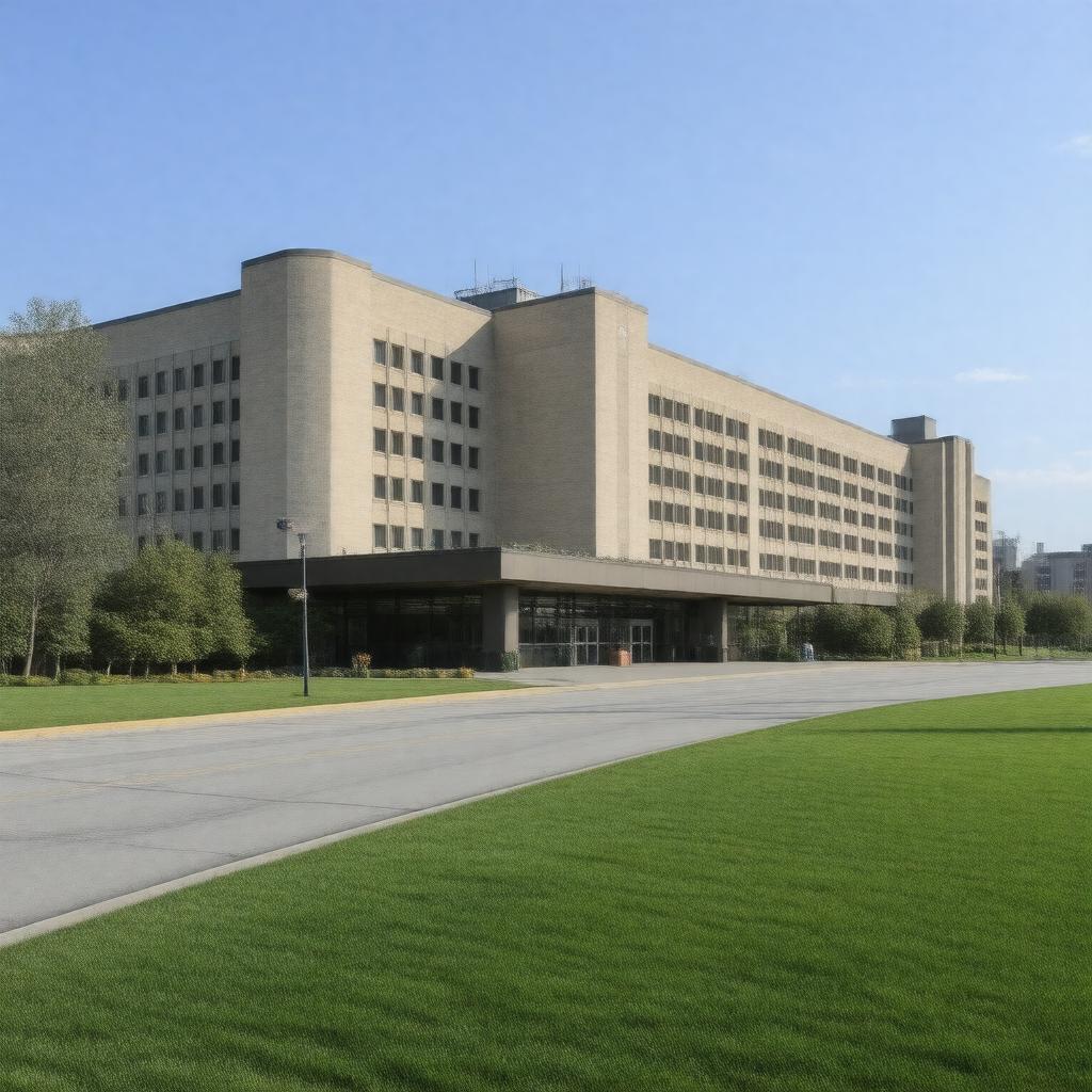 AI-created image of Royal Alexandra Hospital