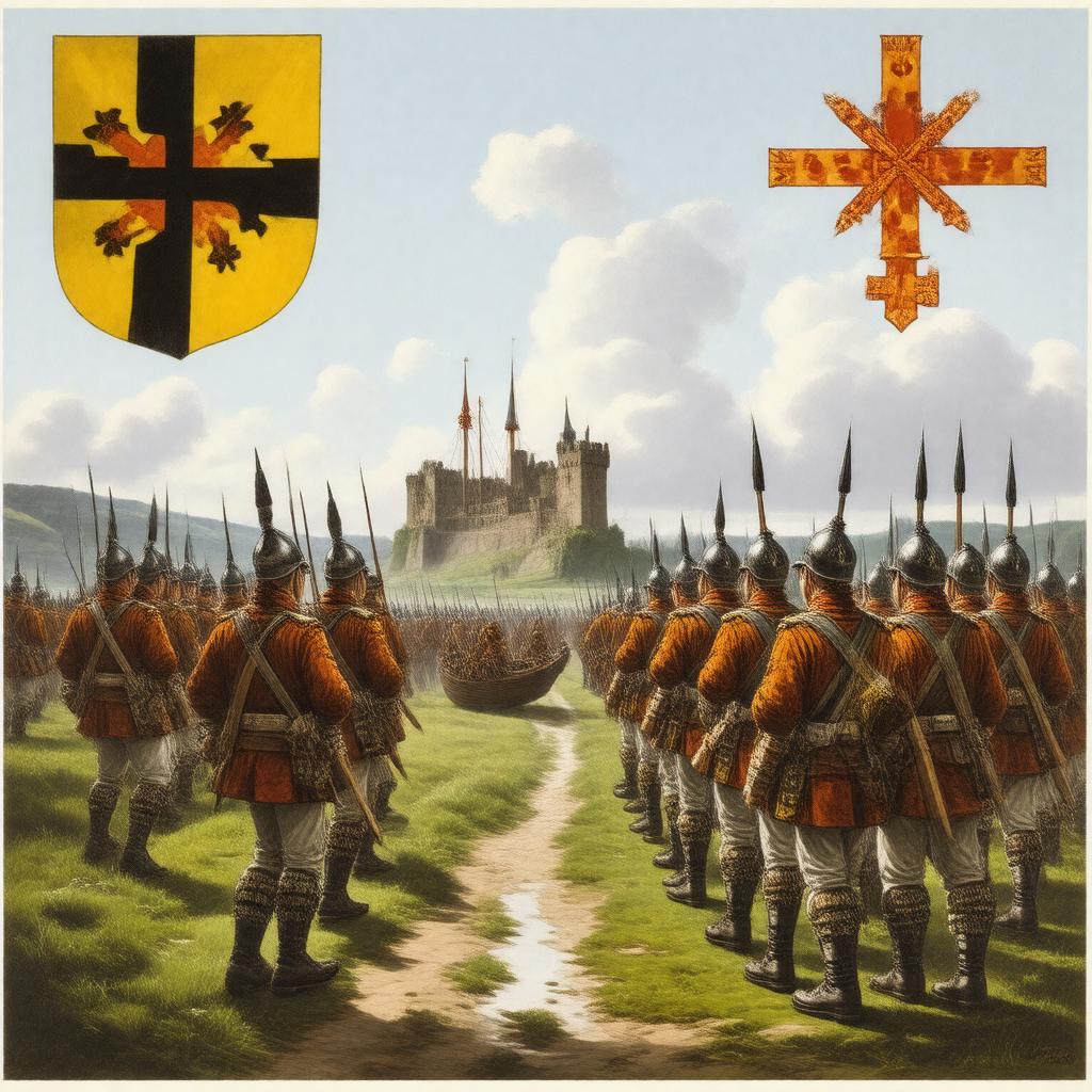 AI-created image of Royal Anglian Regiment