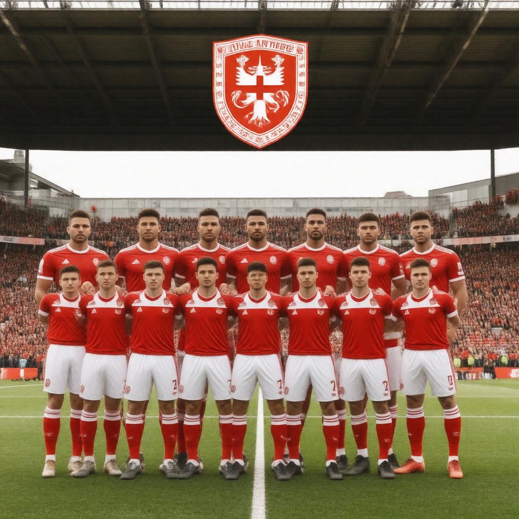 AI-created image of Royal Antwerp Football Club
