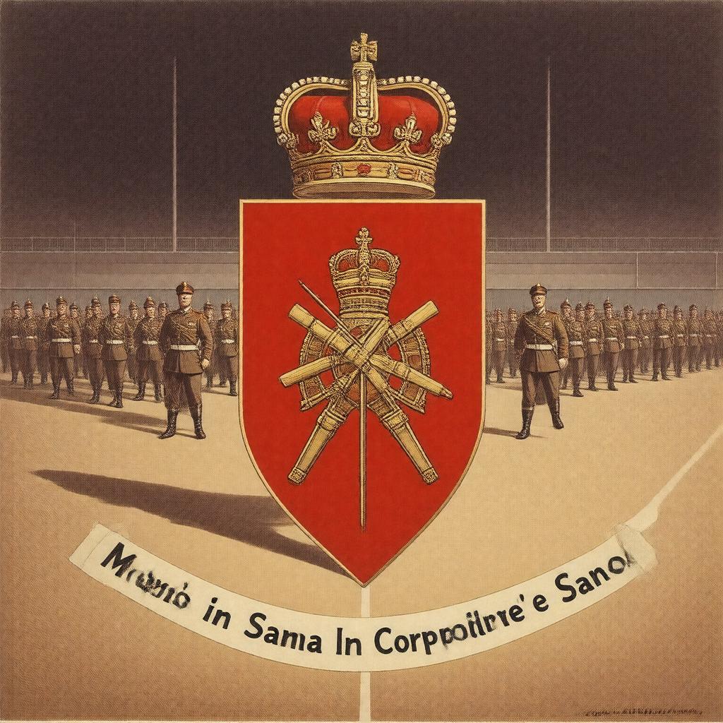 Click to view larger image AI-created image of Royal Army Physical Training Corps