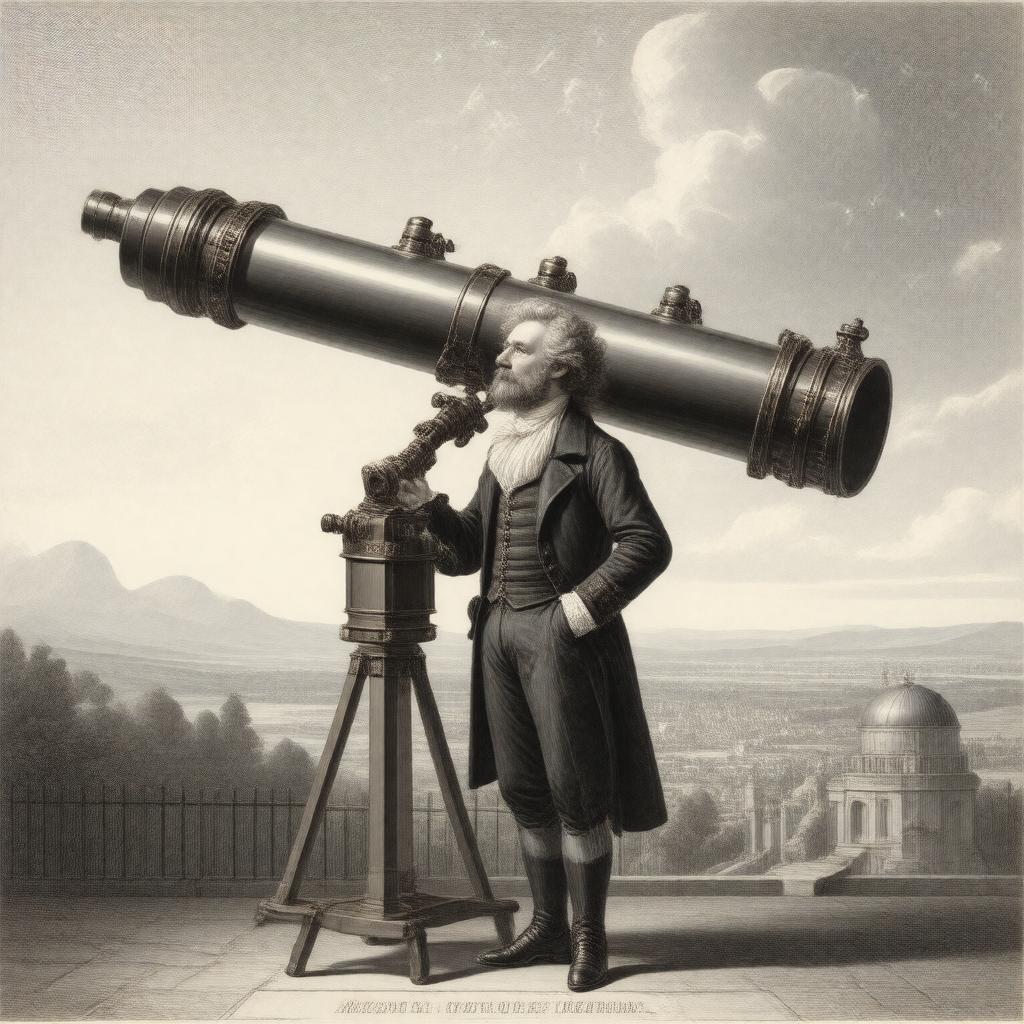 AI-created image of Royal Astronomer of Ireland