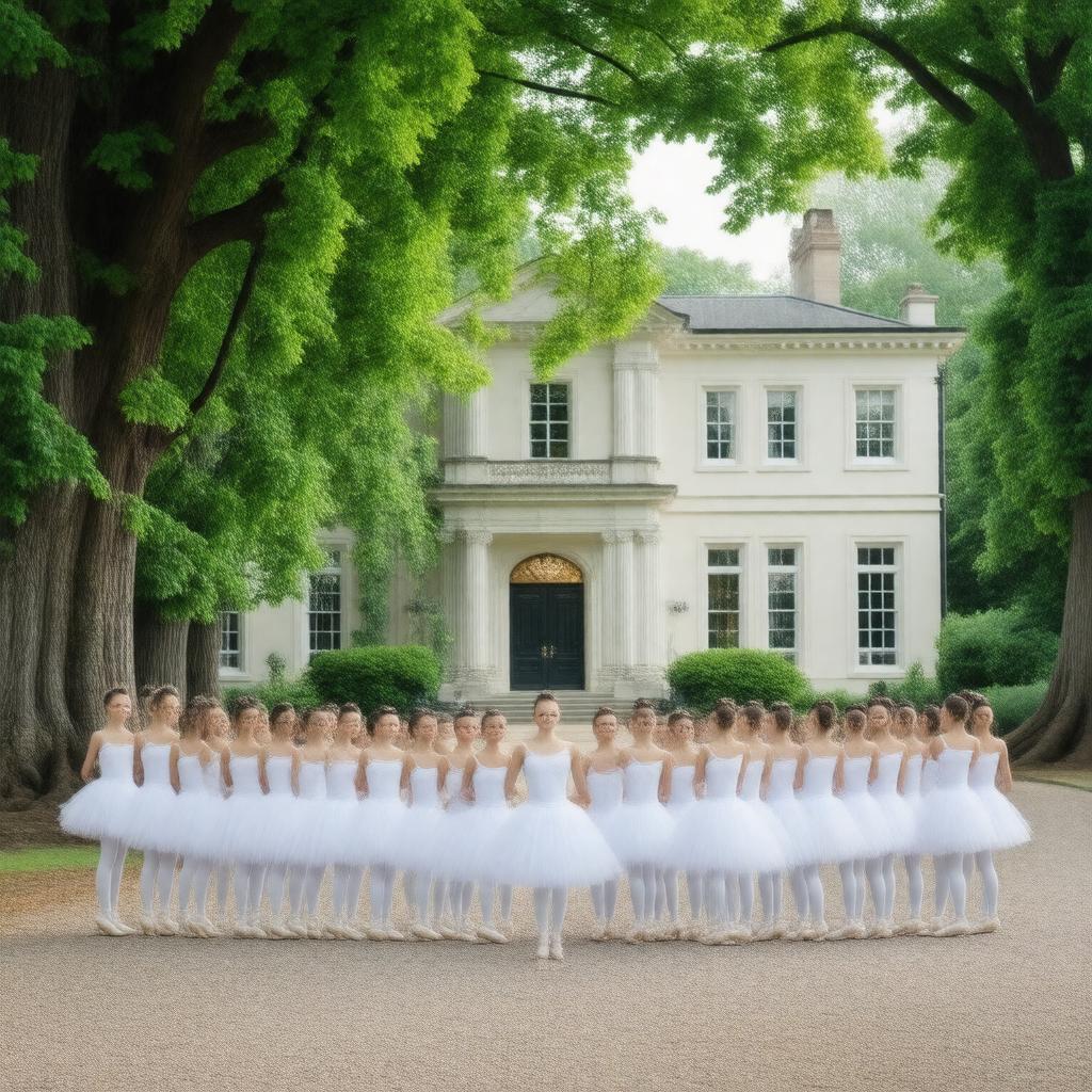 AI-created image of Royal Ballet School