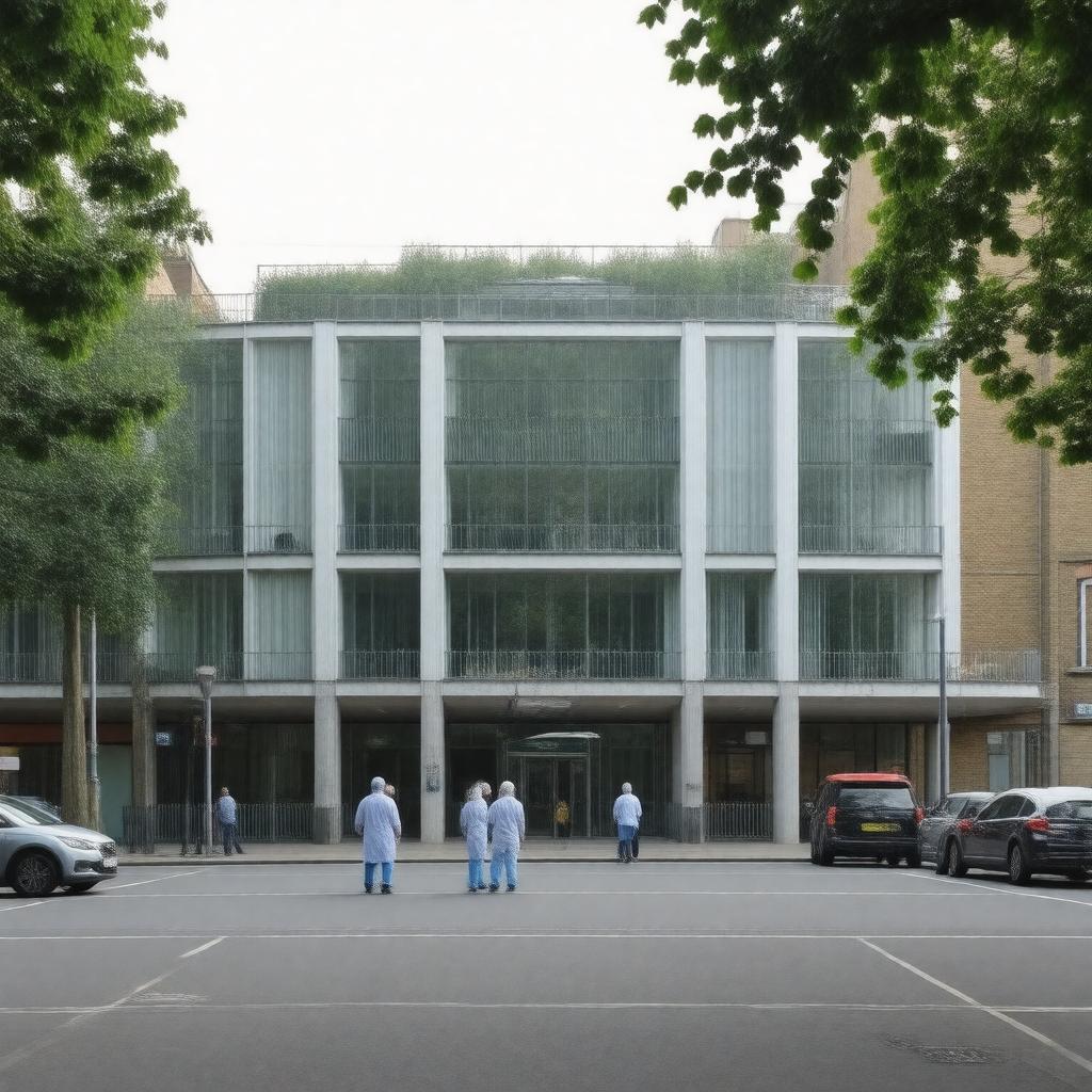 AI-created image of Royal Brompton Hospital