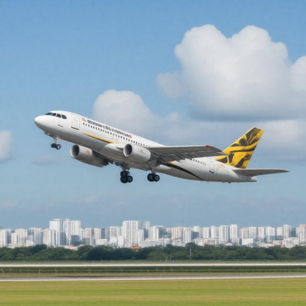 AI-created image of Royal Brunei Airlines