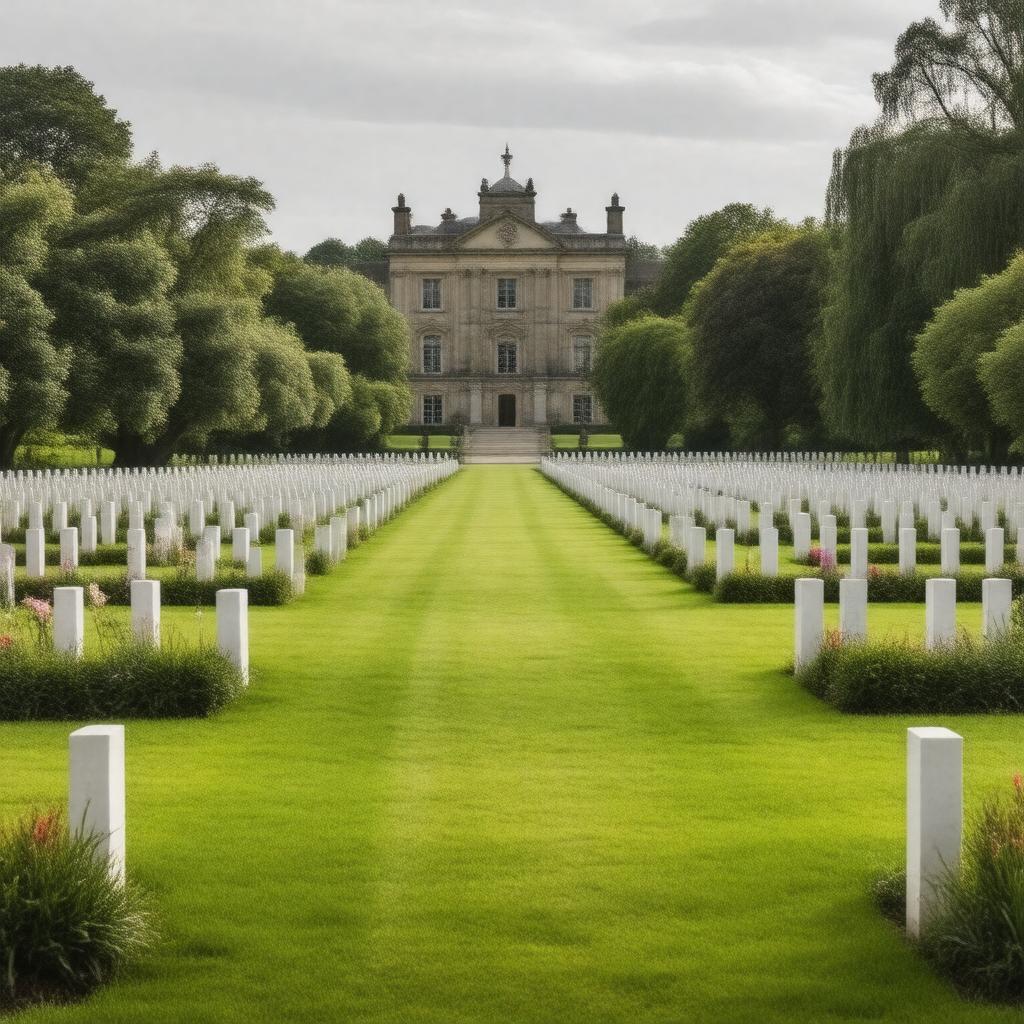 AI-created image of Royal Burial Ground, Frogmore