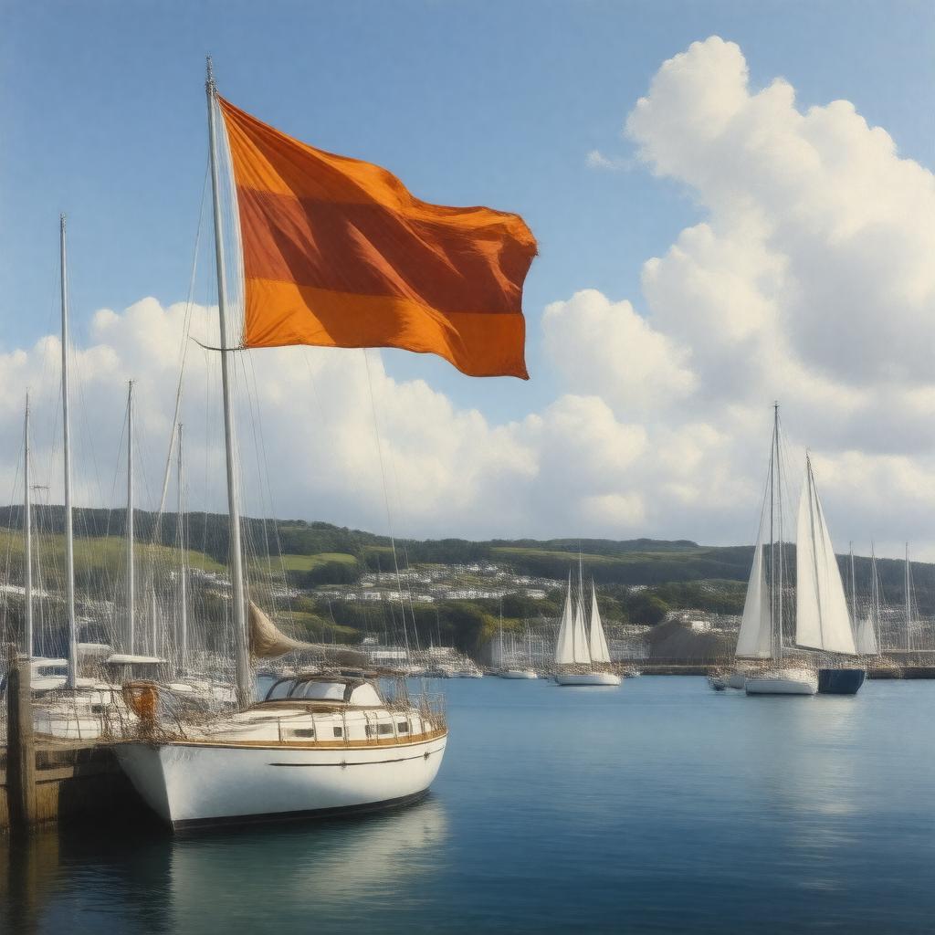 AI-created image of Royal Cornwall Yacht Club