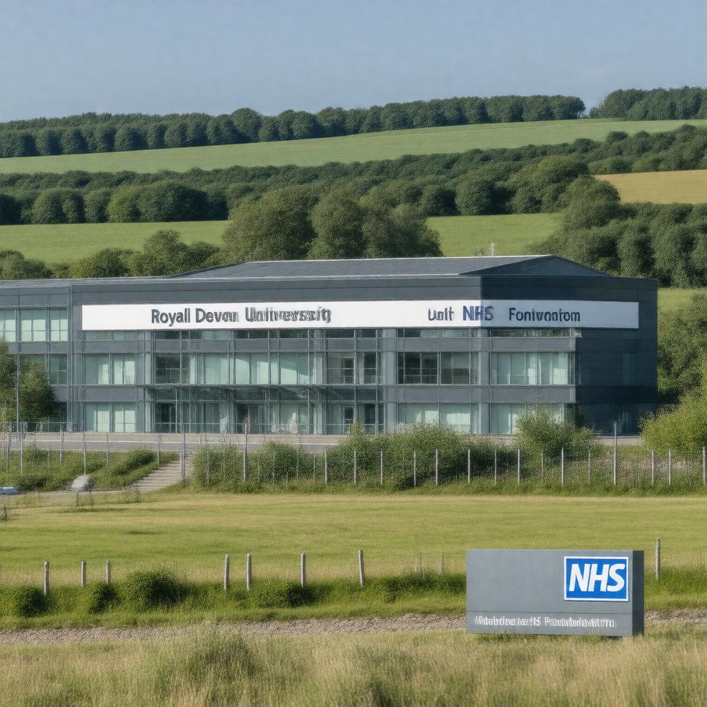 AI-created image of Royal Devon University Healthcare NHS Foundation Trust