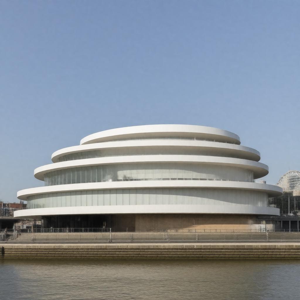 AI-created image of Royal Festival Hall