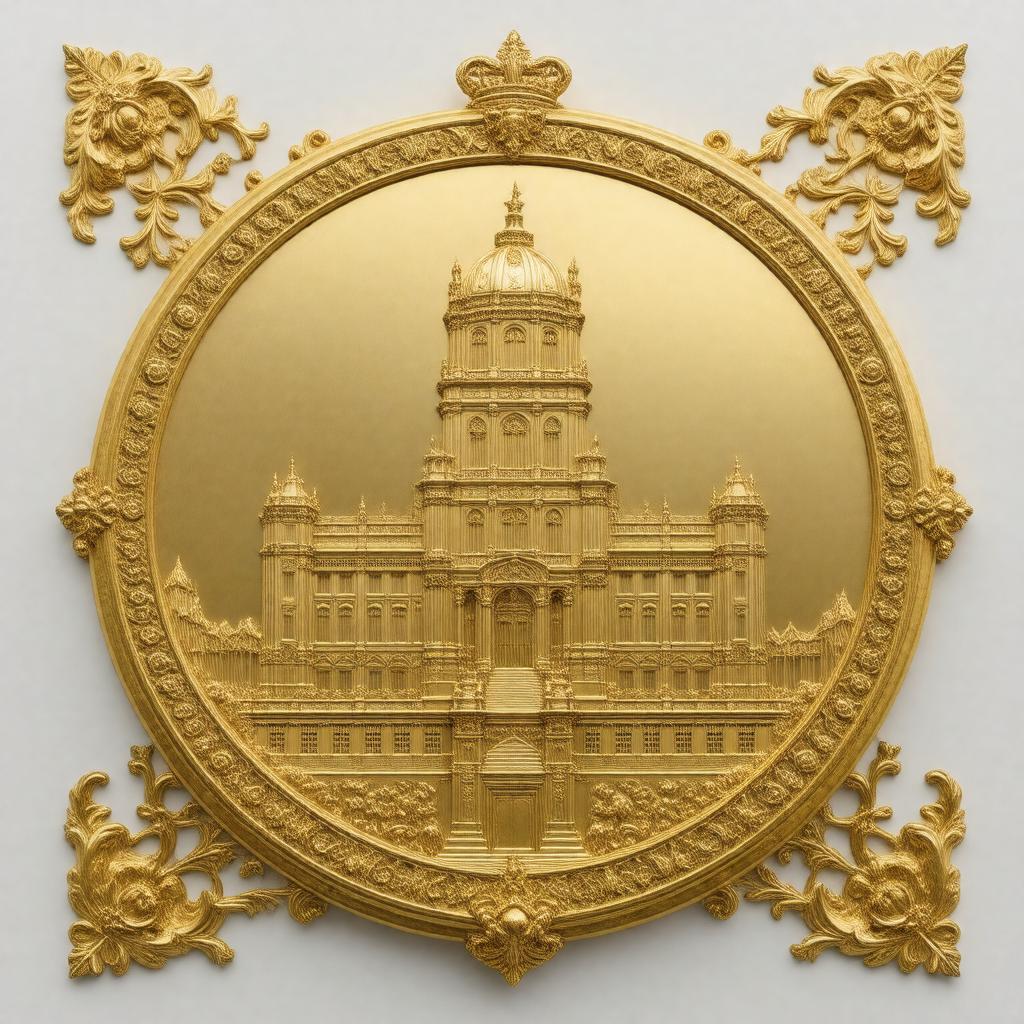 AI-created image of Royal Gold Medal