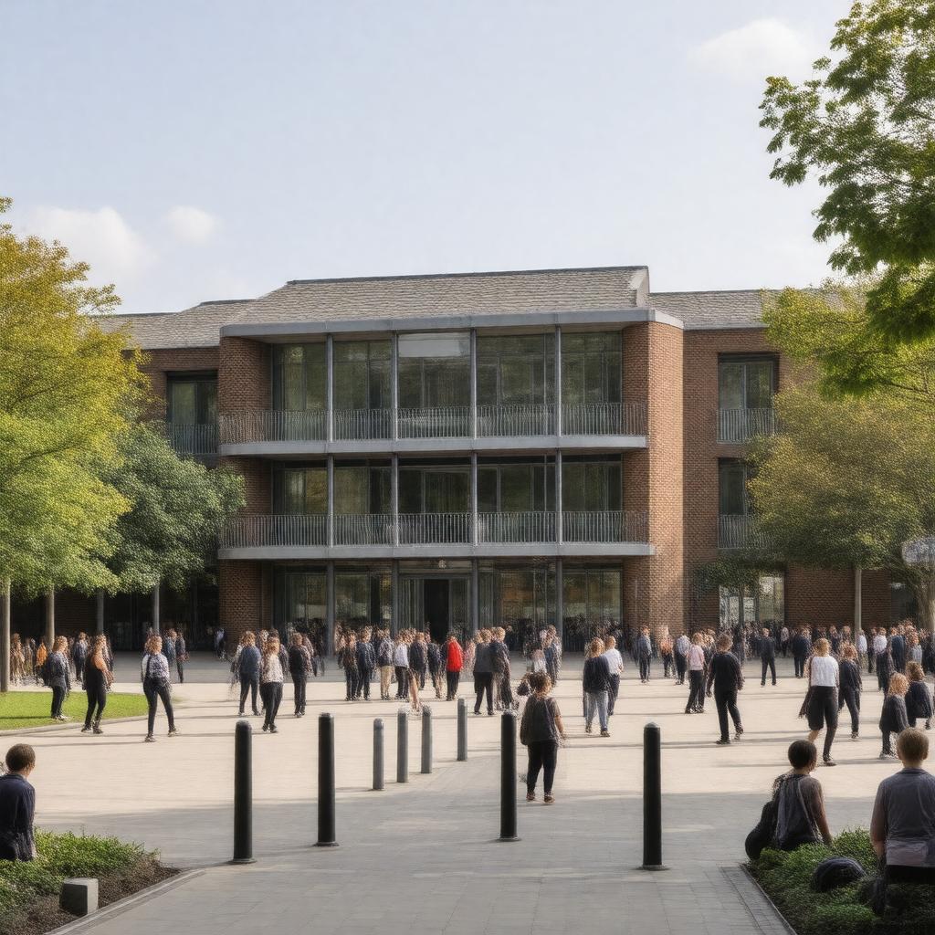 AI-created image of Royal Greenwich Trust School