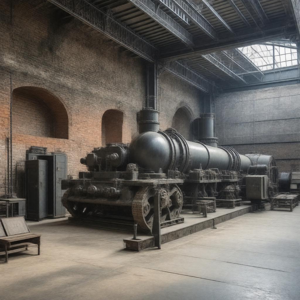 AI-created image of Royal Gunpowder Mills