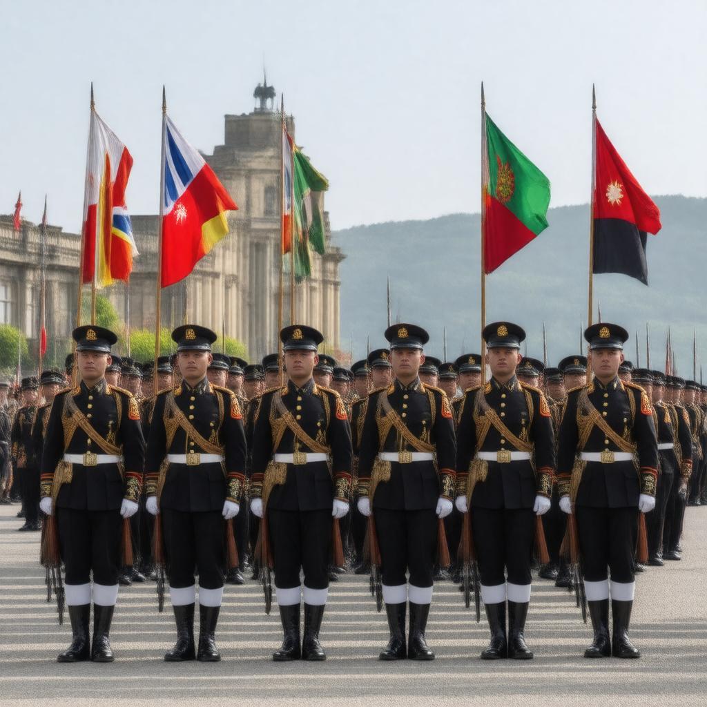 AI-created image of Royal Gurkha Rifles