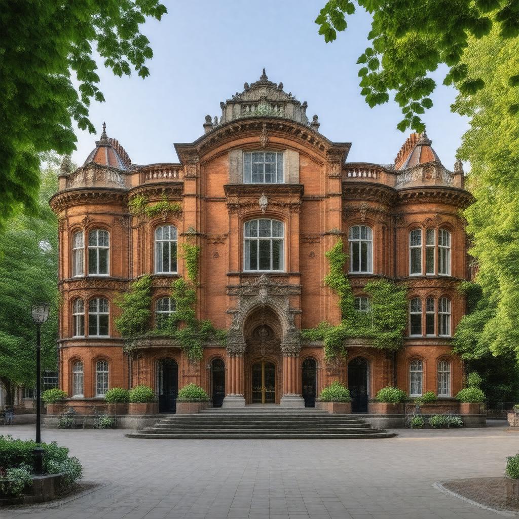 AI-created image of Royal Holloway Students' Union