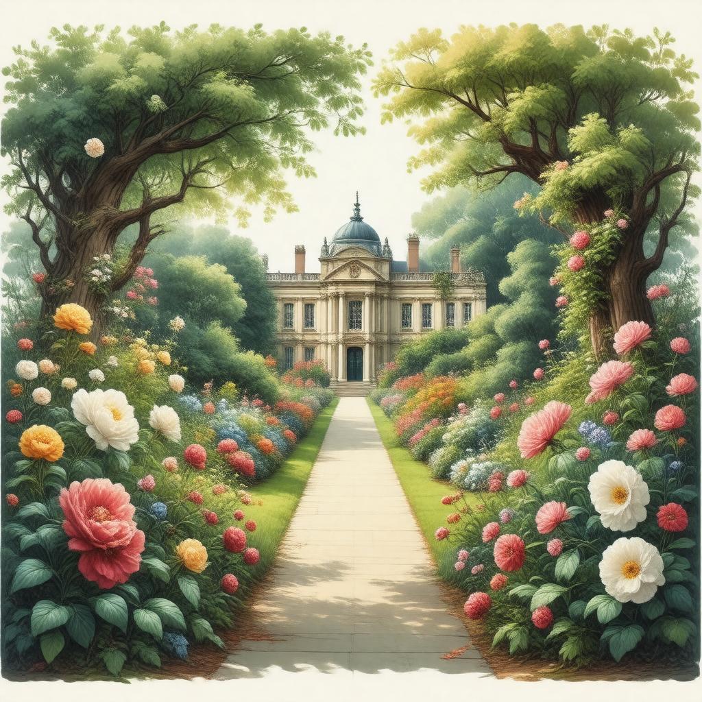 AI-created image of Royal Horticultural Society