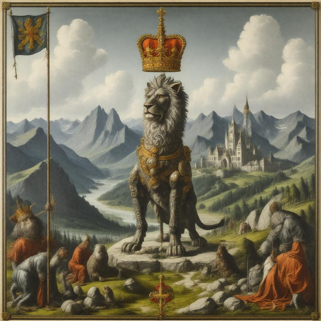 AI-created image of Royal House of Scotland