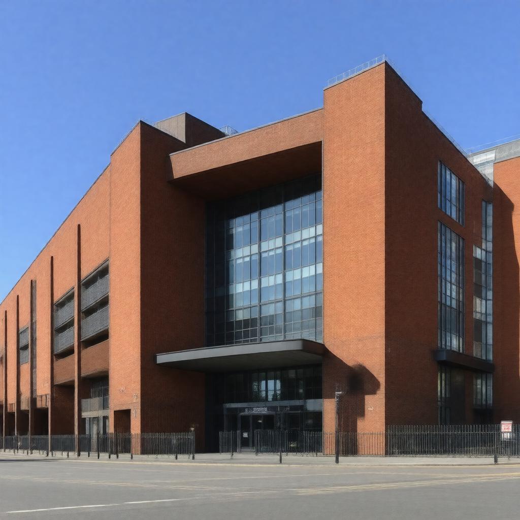 AI-created image of Royal Liverpool University Hospital