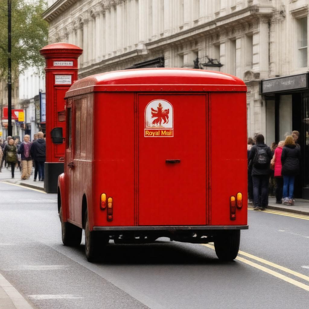 AI-created image of Royal Mail