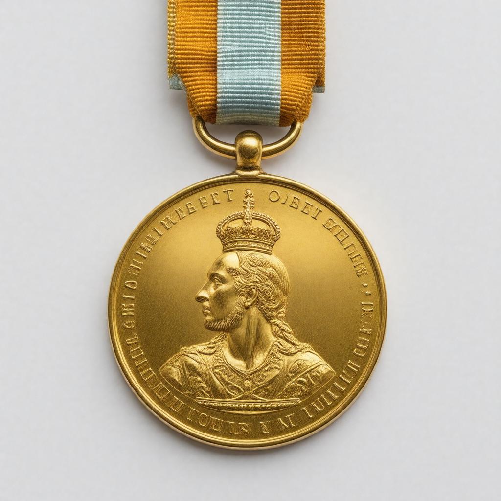 Click to view larger image AI-created image of Royal Medal