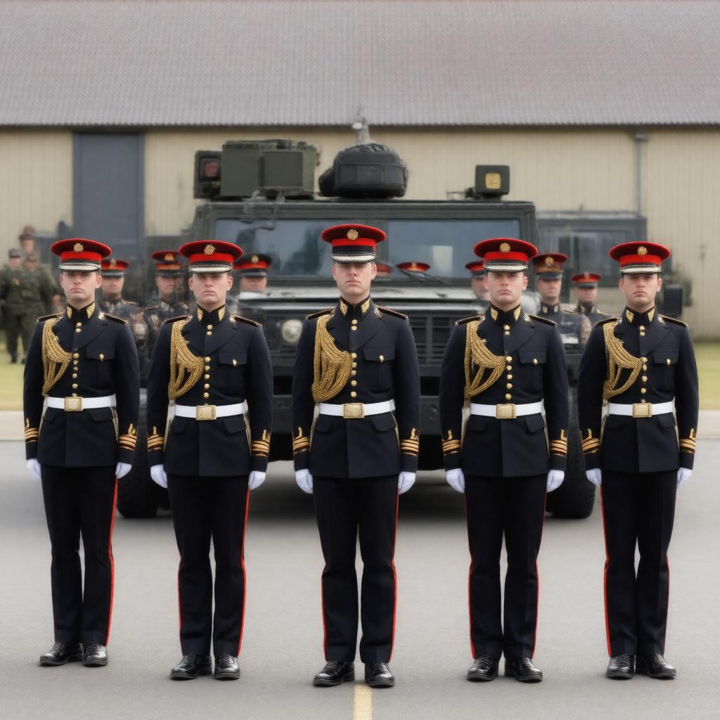 AI-created image of Royal Military Police