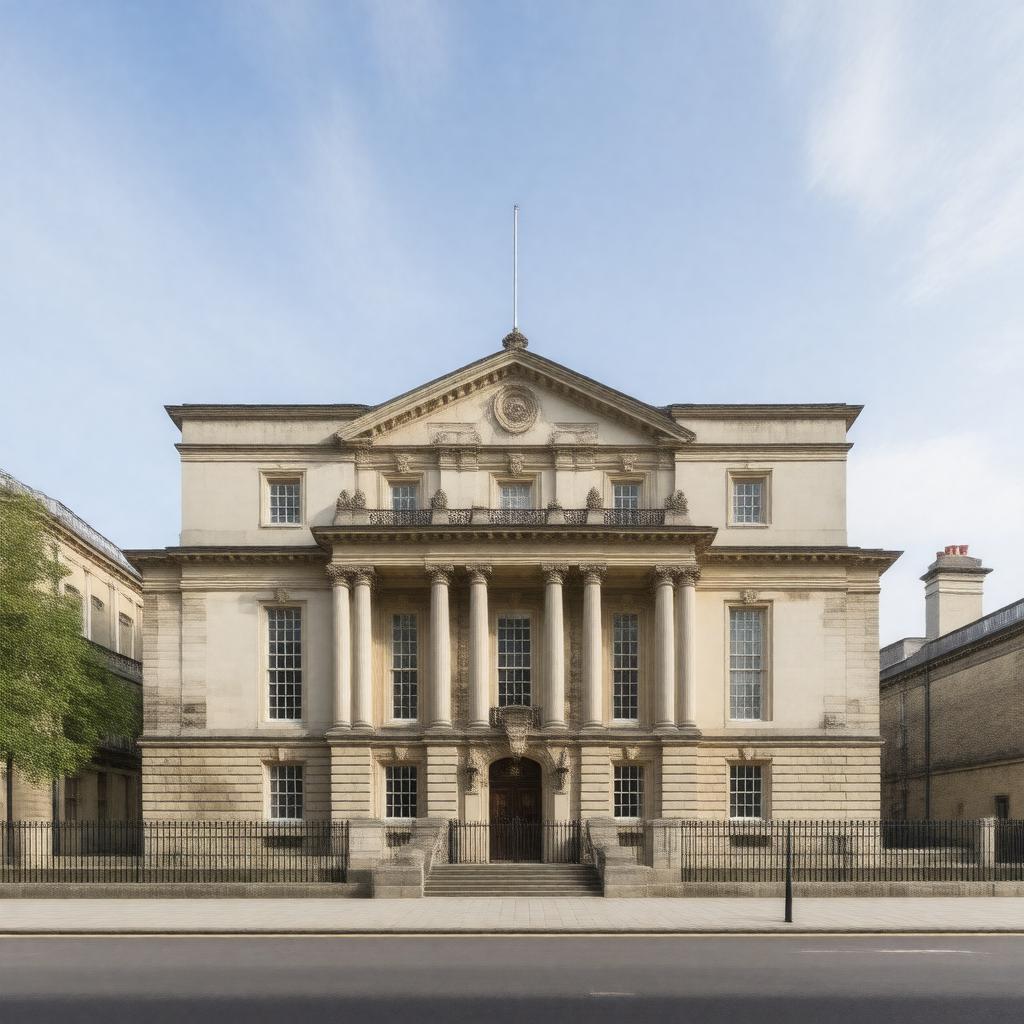 AI-created image of Royal Mint building