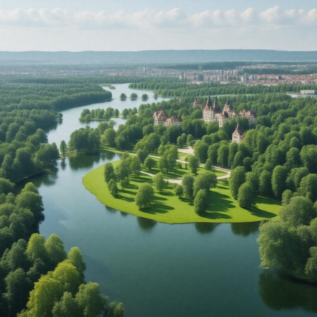 AI-created image of Royal National City Park