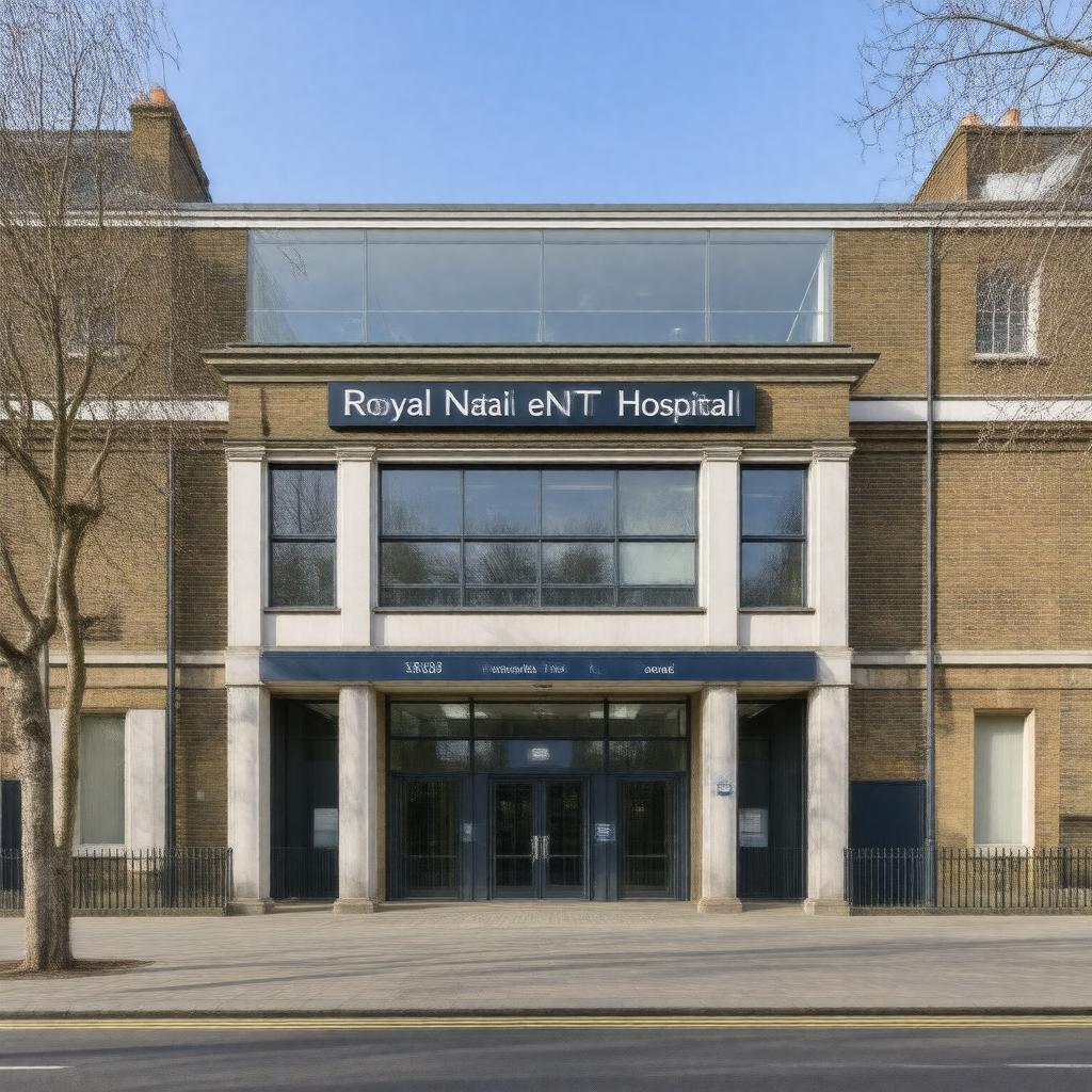 AI-created image of Royal National ENT Hospital