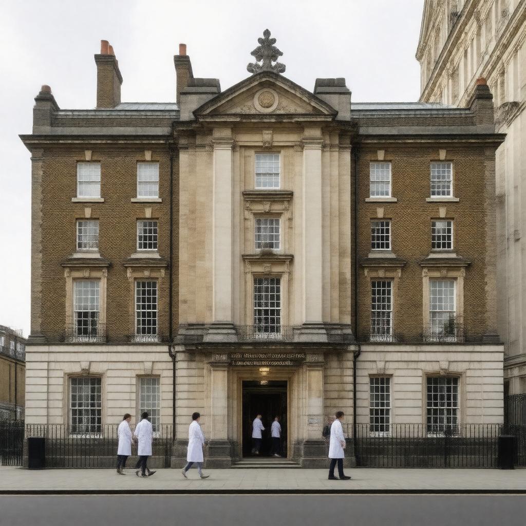 AI-created image of Royal National Throat, Nose and Ear Hospital