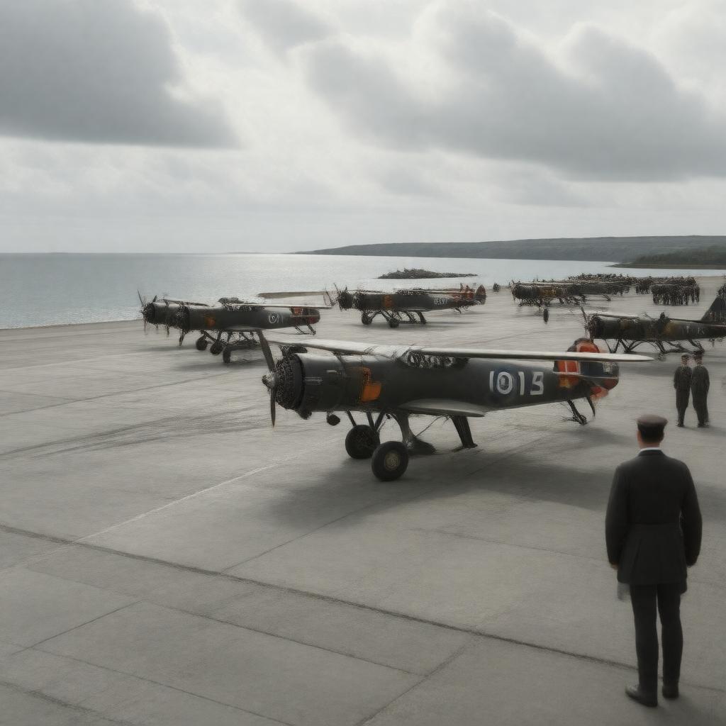 AI-created image of Royal Naval Air Service