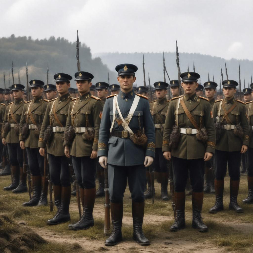 AI-created image of Royal Naval Division