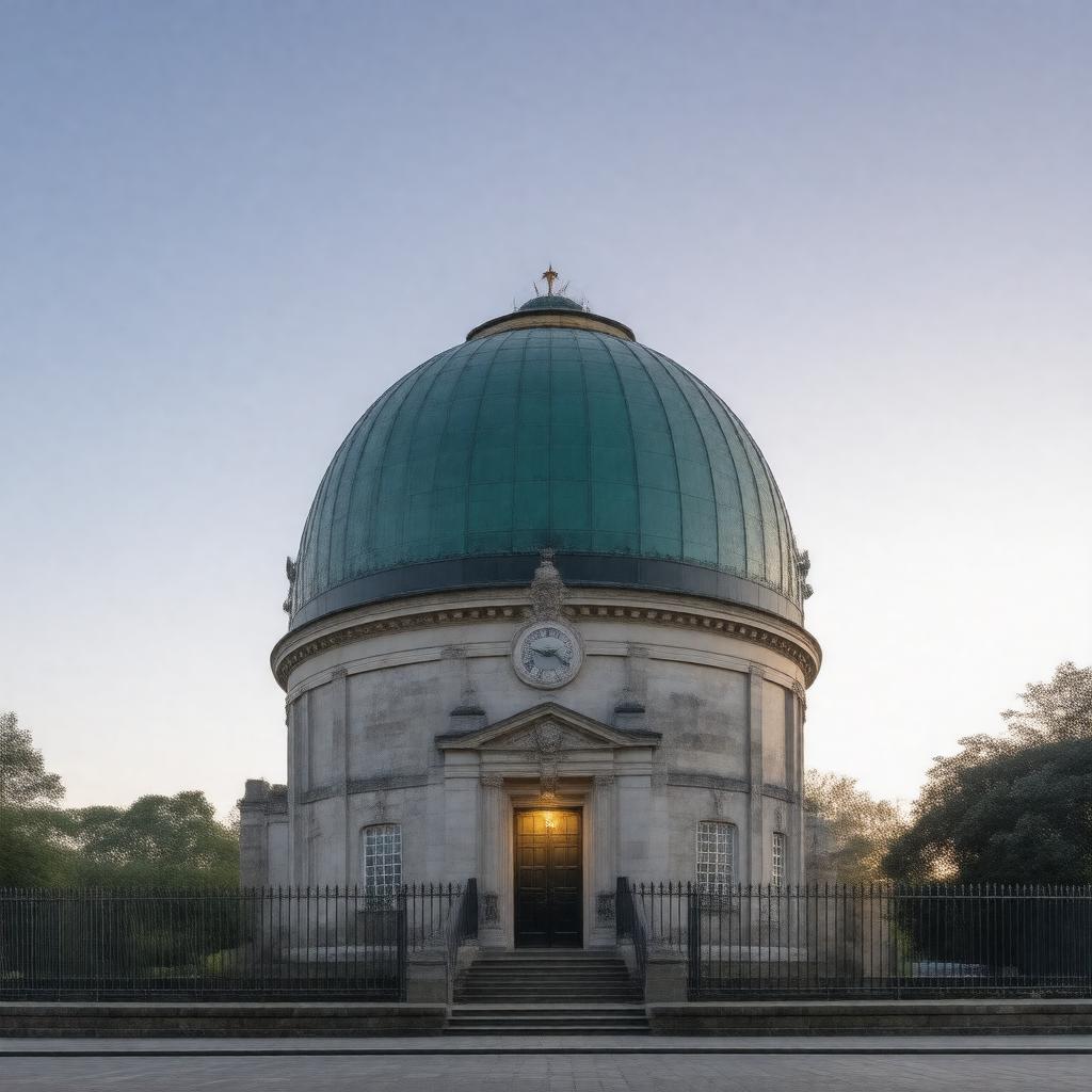 Click to view larger image AI-created image of Royal Observatory