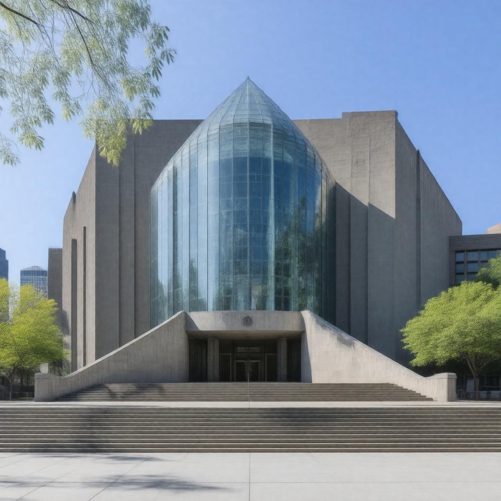 AI-created image of Royal Ontario Museum